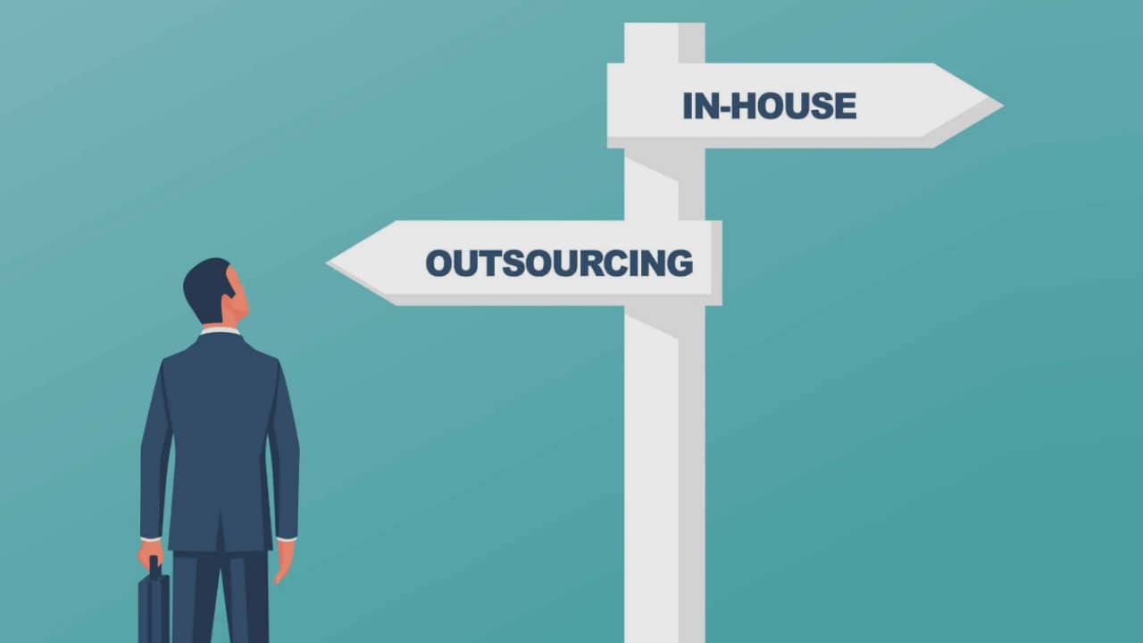 outsourcing vs in-house